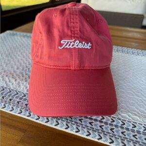 Titleist Golf Hat Cap Adjustable Strapback Embroidered Logo